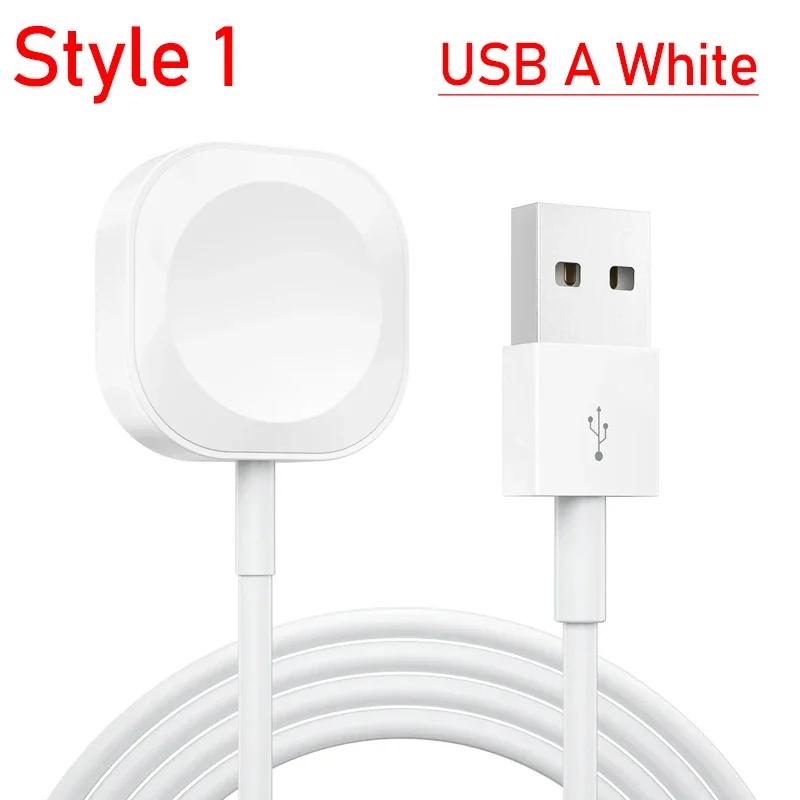 

USB Type C Magnetic Wireless Charger For Watch 9/8/7/6/5/SE USB C Portable Fast Charging Station For Apple Watch Series Ultra