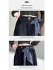 2025 Autumn Girls' Korean-Style Loose Wide-Leg Jeans for Middle & Big Kids