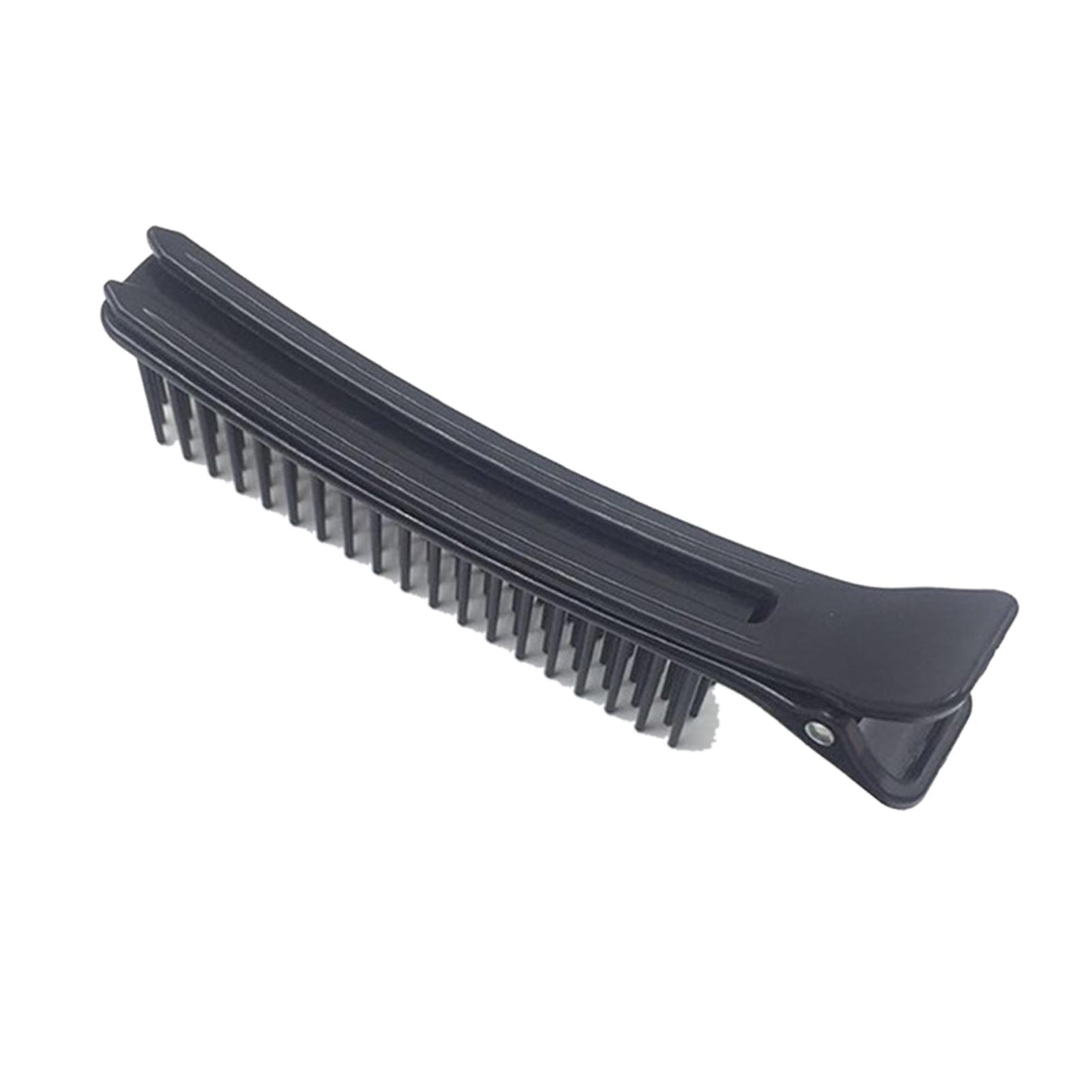 

Волосы Разделение Зажим Гребень Черный Салон Парикмахерское Окрашивание Химическая Завивка Гребни Зажим Инструмент Для Укладки