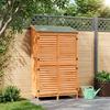 Garden Shed Brown 106 x 56 x 176.5 cm Solid Spruce Wood