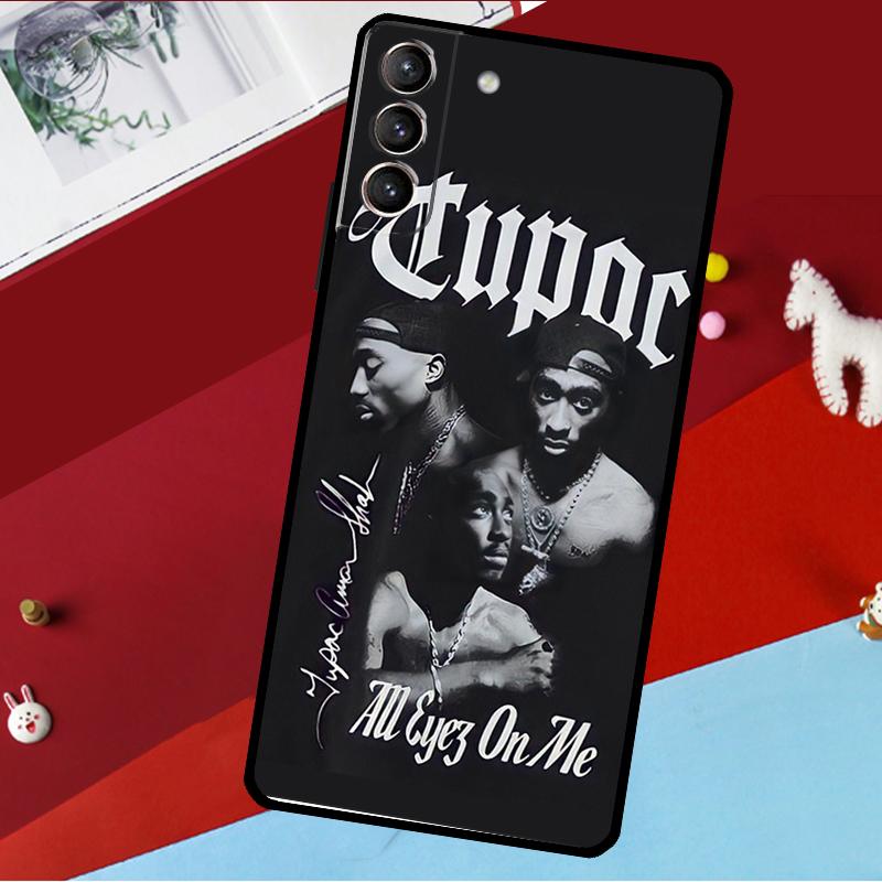 

2Pac Hip Hop Singer Case For Samsung Galaxy S23 Ultra Plus S21 FE S20 FE S8 S9 S10 Note 10 20 S22 Ultra Cover Galaxy S9