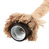 Pendant Rope Lights E27 for Ceiling Hanging, Bulb Not Included- 40W, Pack of 2 (Beige)