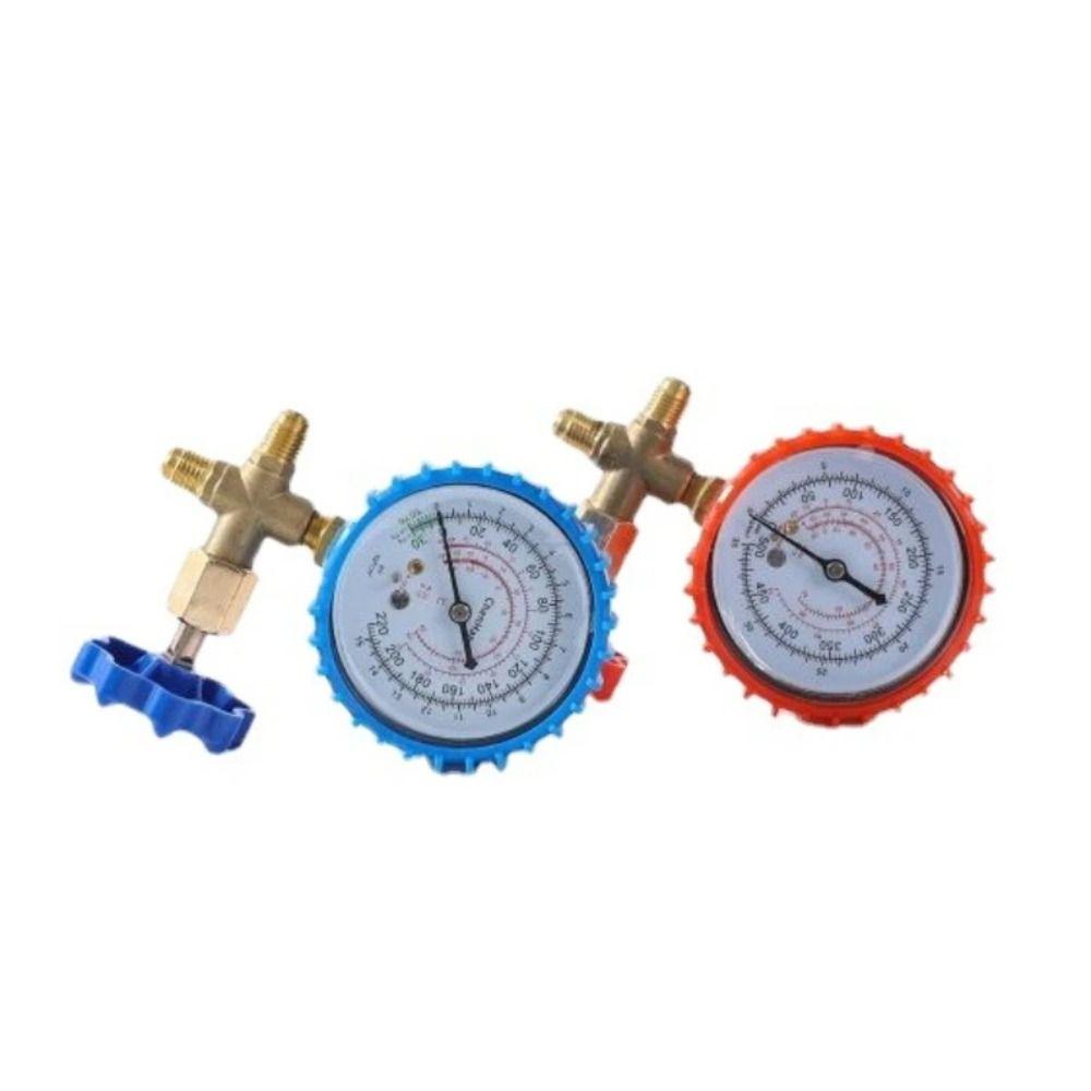 R22 R134 R404 High Precision Single Pressure Gauge Air Conditioning Fluoride Tool