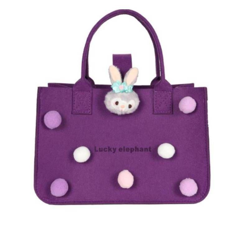 Trendy Felt Tote Bag Perfect For Fashionable Shopping And Gifting