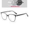 Spring Leg Blue Light Blocking Oval Myopia Eyeglasses With Degree Fashion TR90 Women Minus Sight Eyeglasses 0 -0.5 -0.75 To -6.0