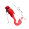 Artificial Fishing Lure Rat Lightweight Large Water Mouse Simulation Realistic Bionic Furry Sharp Hook Portable Fishing Tackle