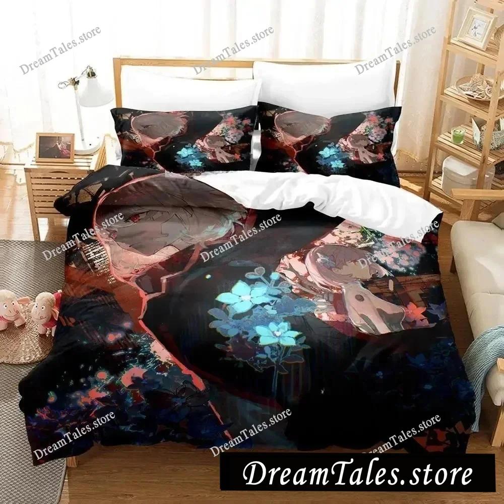 Cytus II Bedding Set Single Twin Full Queen King Size Bed Set Adult Kid Bedroom Duvet Cover Sets 3D Print Game Bed Sheet Set