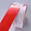 Reflective Safety Stickers: Pet & Vehicle Warning Strips, Red & White