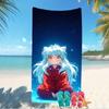 Beach Towel with Inuyasha Pattern - soft,absorbent,machine washable Lightweight&Modern,swimming,Travel Essentials