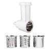 Do miksera stojącego Kitchenaid przystawki do robienia sałatek, krajalnica, szatkownica, Fresh Prep krajalnica do warzyw 3 ostrza do ogórków, marchwi