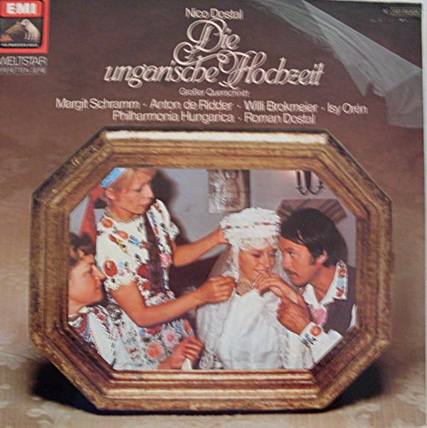 

LP Record DIE UNGARISCHE HOCHZEIT - Nico Dostal , Grosser Querschnitt 1C06128828 His Master s Vo 1975 Germany Classical Used
