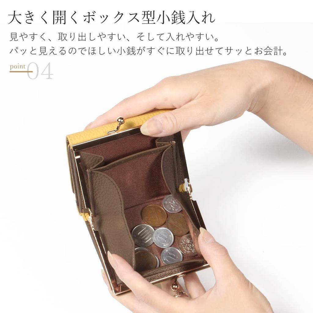 Blanc Pomme Women's Tri-fold Wallet, Mini Wallet with Coin Purse, Compact, BlueGreige, bp-1068