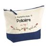 Makeup Bag - PLANETEE - Top Police Officer - Large Size - Cotton - HD Printing
