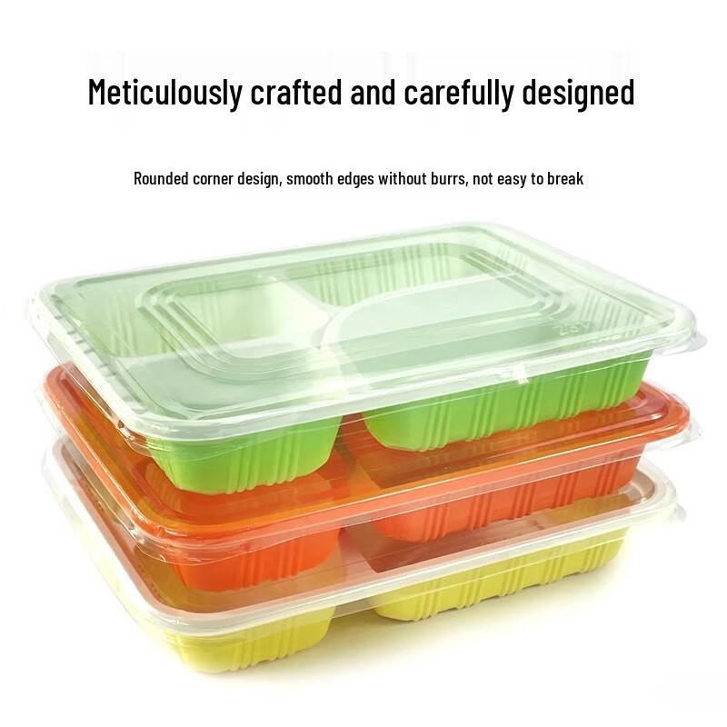 Disposable Plastic Compartment Lunch Box