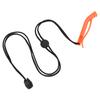 Safety Emergency Whistle Plastic Marine Survival Whistle with Lanyard for Outdoors Boating