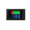 0.56'' Red Blue LCD Digital Voltmeter 12V 24V 60V 72V  Battery Capacity Indicator Lead Acid Power Car Motorcycle Voltage Tester