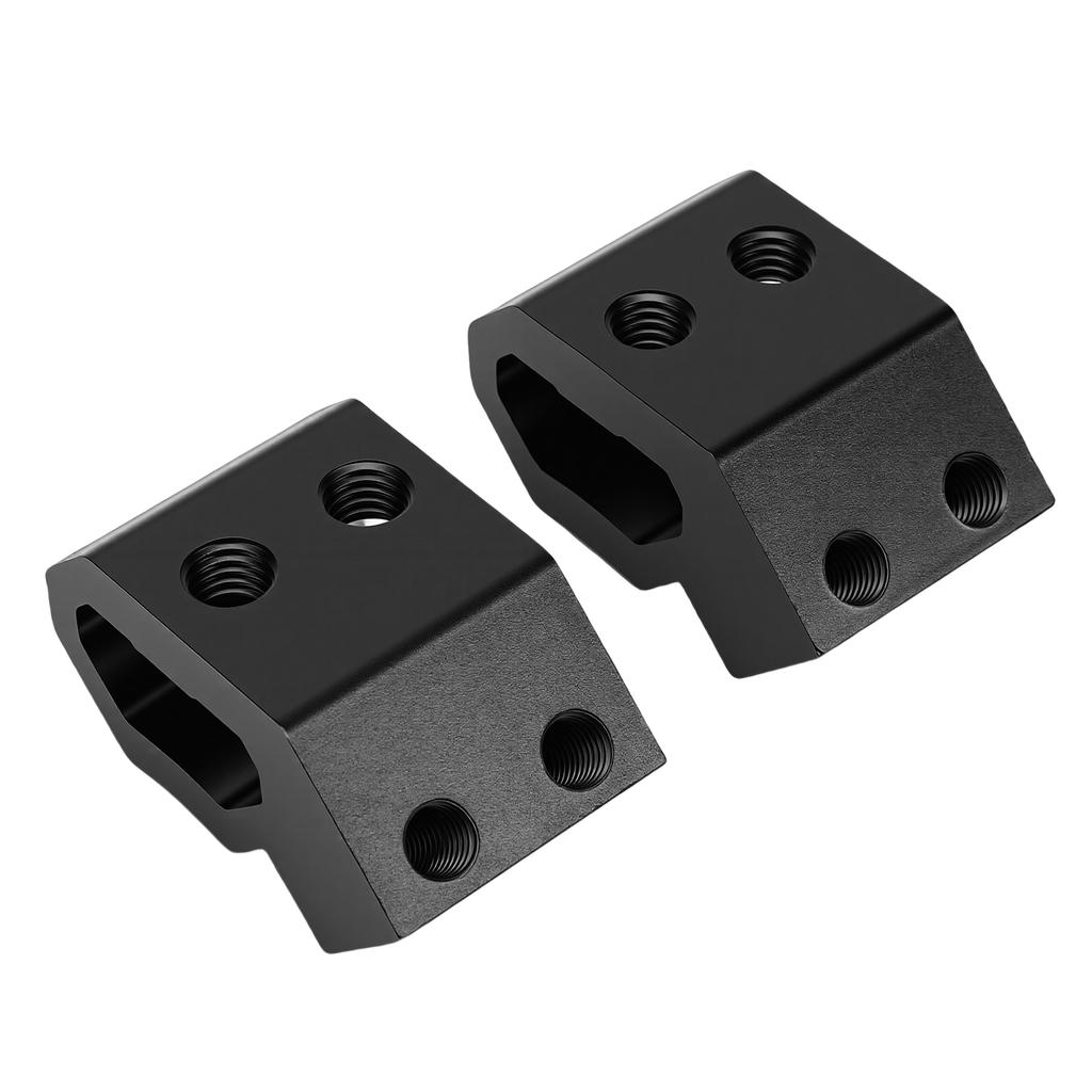Universelle Schienenhalterung Passend für Packout Werkzeugkiste, 2er-Pack Platzsparender Schienenclip-Satz, Seitenmontage-Set Schwarz