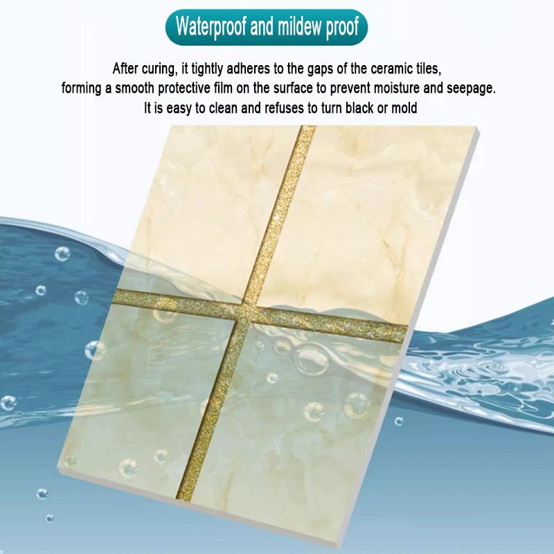 3PCS Ceramic Tile Bathroom Wall Floor Tile Gap Color Econtamination Seam Repair Pens Decontamination Seam Repair Tools YB005