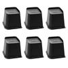 4/6Pcs Bed Risers Nonslip Desk Couch Bottom Elevator Oversized Furniture Riser Heavy Duty Bed Lifts Risers Enduring