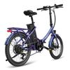 Electric Bicycle Foldable Fafrees 20" 250W Motor 18.2AH Citry Ebike Top Speed 25Km/h 7 Speed Load 120Kg F20 Lasting