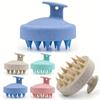 Silicone Scalp Massager Shampoo Brush, Soft Bristle Waterproof Portable Head Care Tool, Unisex