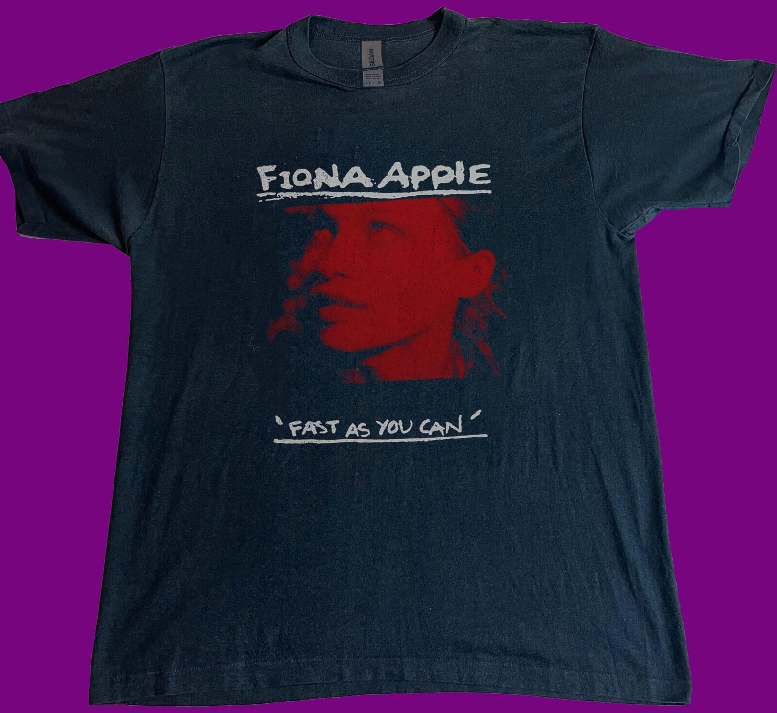 Fiona Apple Black Tee,unisex,graphic tee 3XL