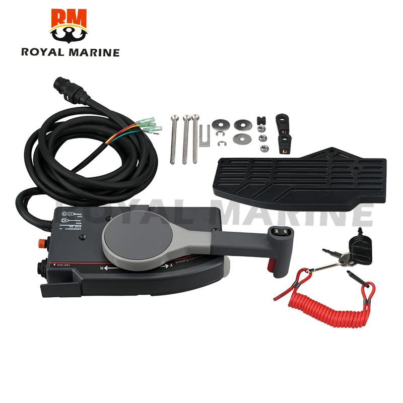 703-48205 Outboard Engine Remote Control Box Assy for Yamaha Boat Motor,10 Pins push to open 703-48205-16-00 703-48205-16