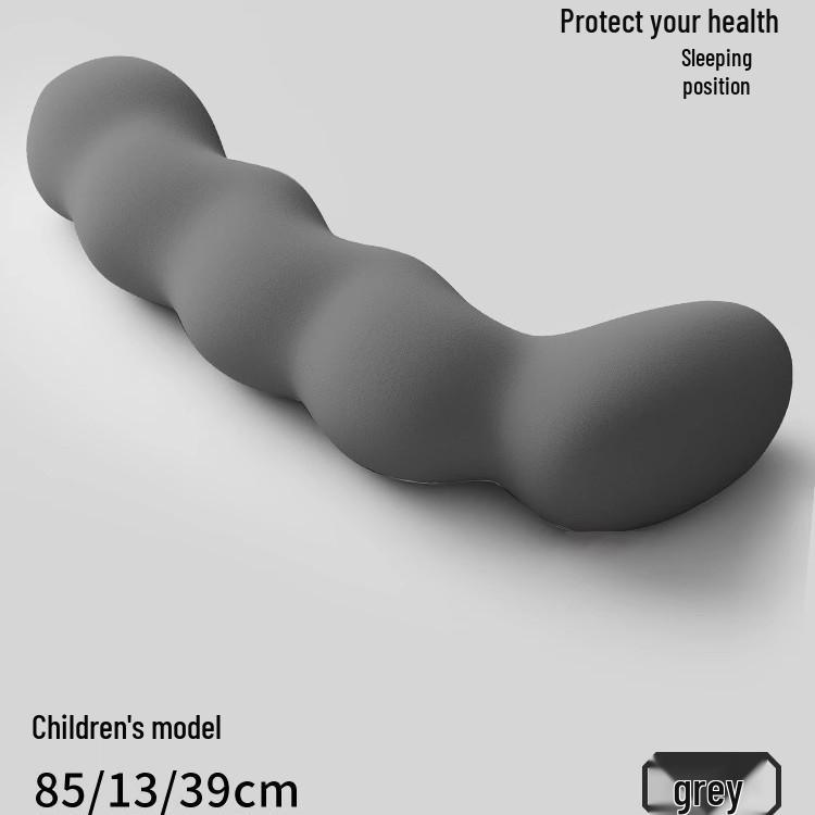 Ergonomic Long Body Pillow for Pregnant Women and Adults - Ideal for Side Sleeping and Leg Support