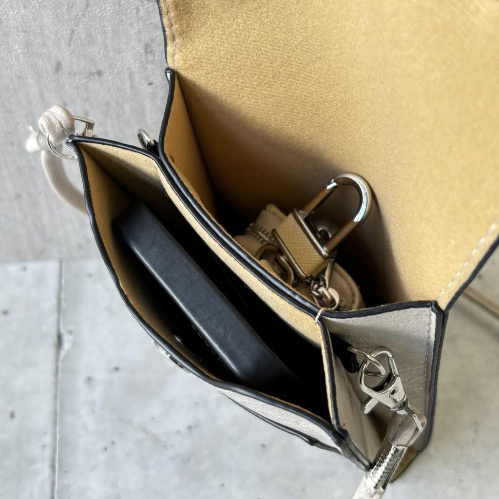 [mauve] Women's Flap Design Smartphone Shoulder Bag, Hands-Free, with Compartments, Adjustable Length, Lightweight, Casual, Small Mini Bag (MPink)