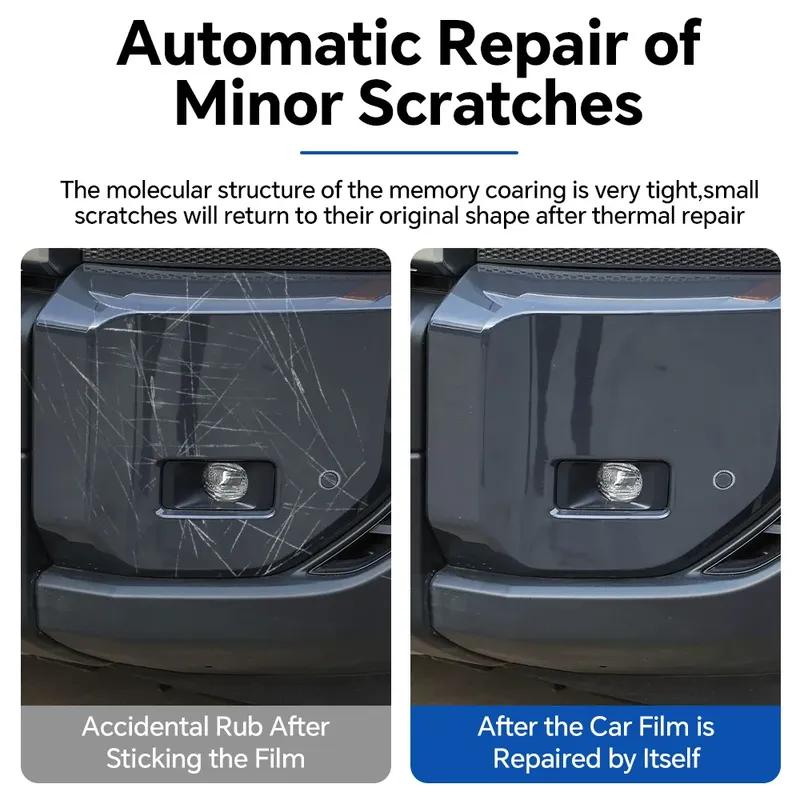 For TOYOTA Prado Land Cruiser LC250 2024 2025 Headlight Rearview A B Pillars TPU Protection Film Anti-scratch Pre-cut Clear PPF