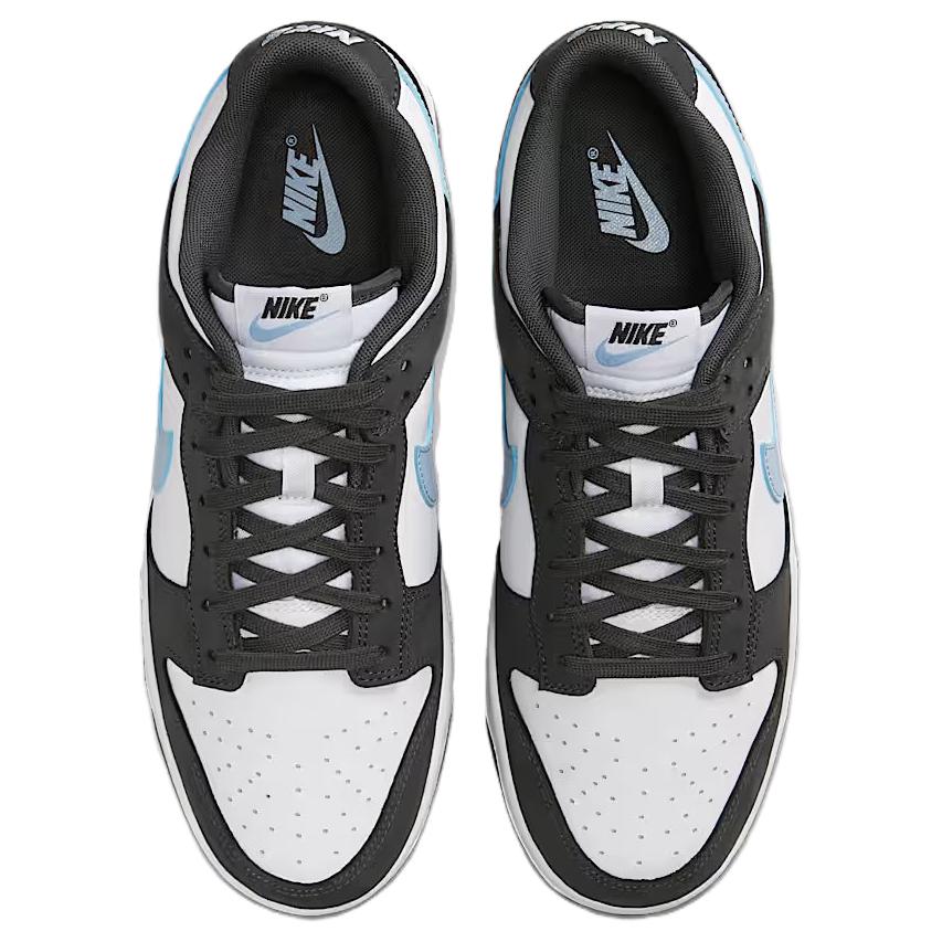 Nike Dunk Low Antrasitt Lys Armory Blå Unisex Sneakers Grå Hvit IB3079-100