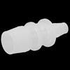 Aquarium   Valve Connector   Diameter Straight Clear White Plastic  Line Tubing for Aquariums Water Pumps