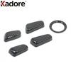 Car Seat Adjustment Switch Button Cover Trim For Hyundai Tucson 2015 2016 2017 2018   Carbon Fiber Interior Accessories