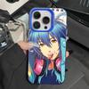 D-Dramatical M-Murder Aoba Seragaki Phone Case For iPhone 16,15,14,13,12,11,Pro,Max,Plus,Mini,XS Anti Fall Blue Matte Bumper