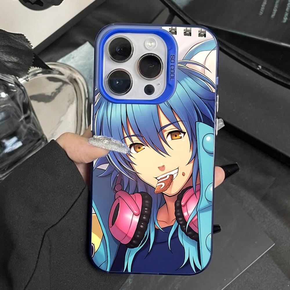 D-Dramatical M-Murder Aoba Seragaki Phone Case For iPhone 16,15,14,13,12,11,Pro,Max,Plus,Mini,XS Anti Fall Blue Matte Bumper