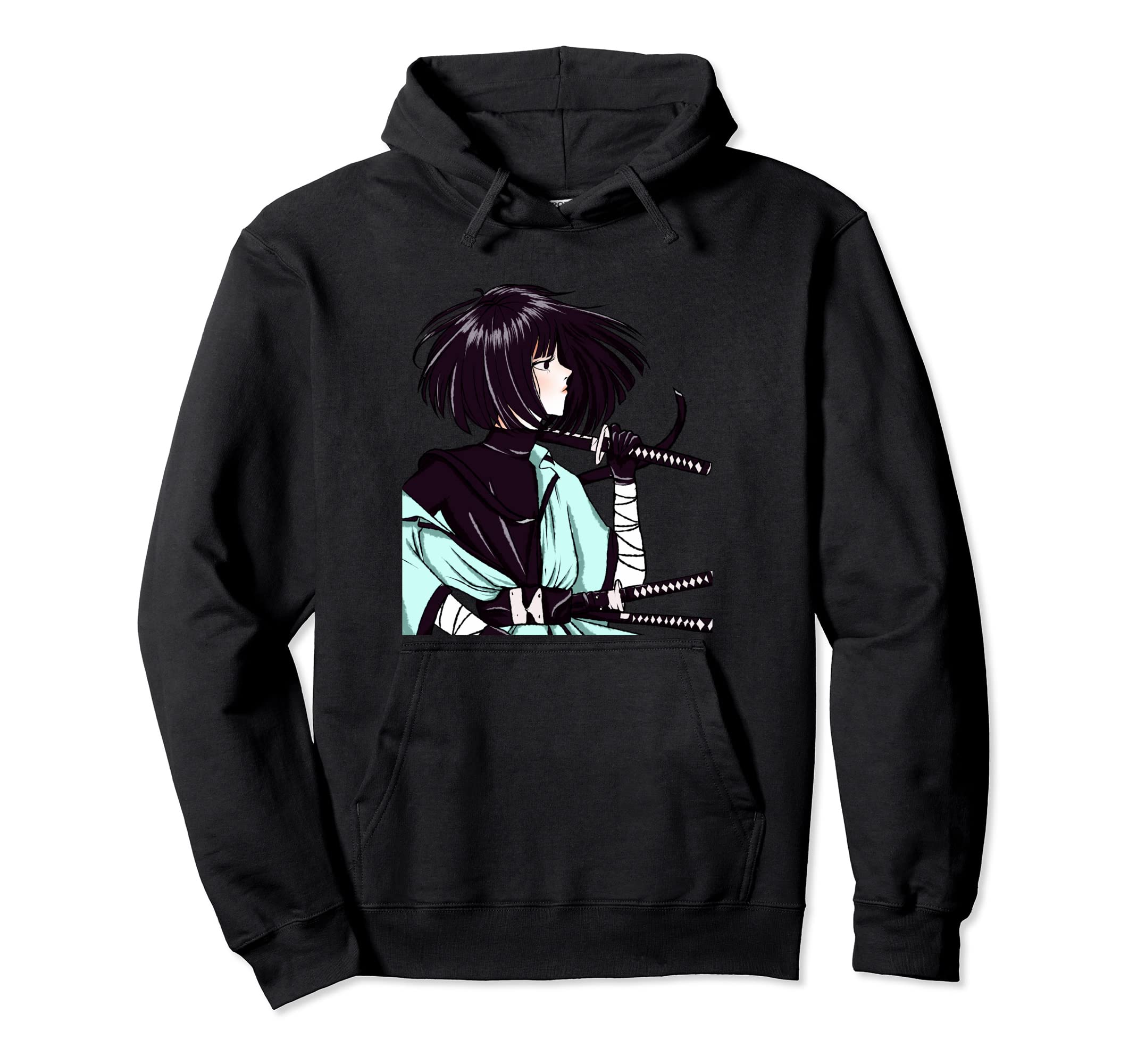 Samurai Girl Japanese Warrior Hoodie