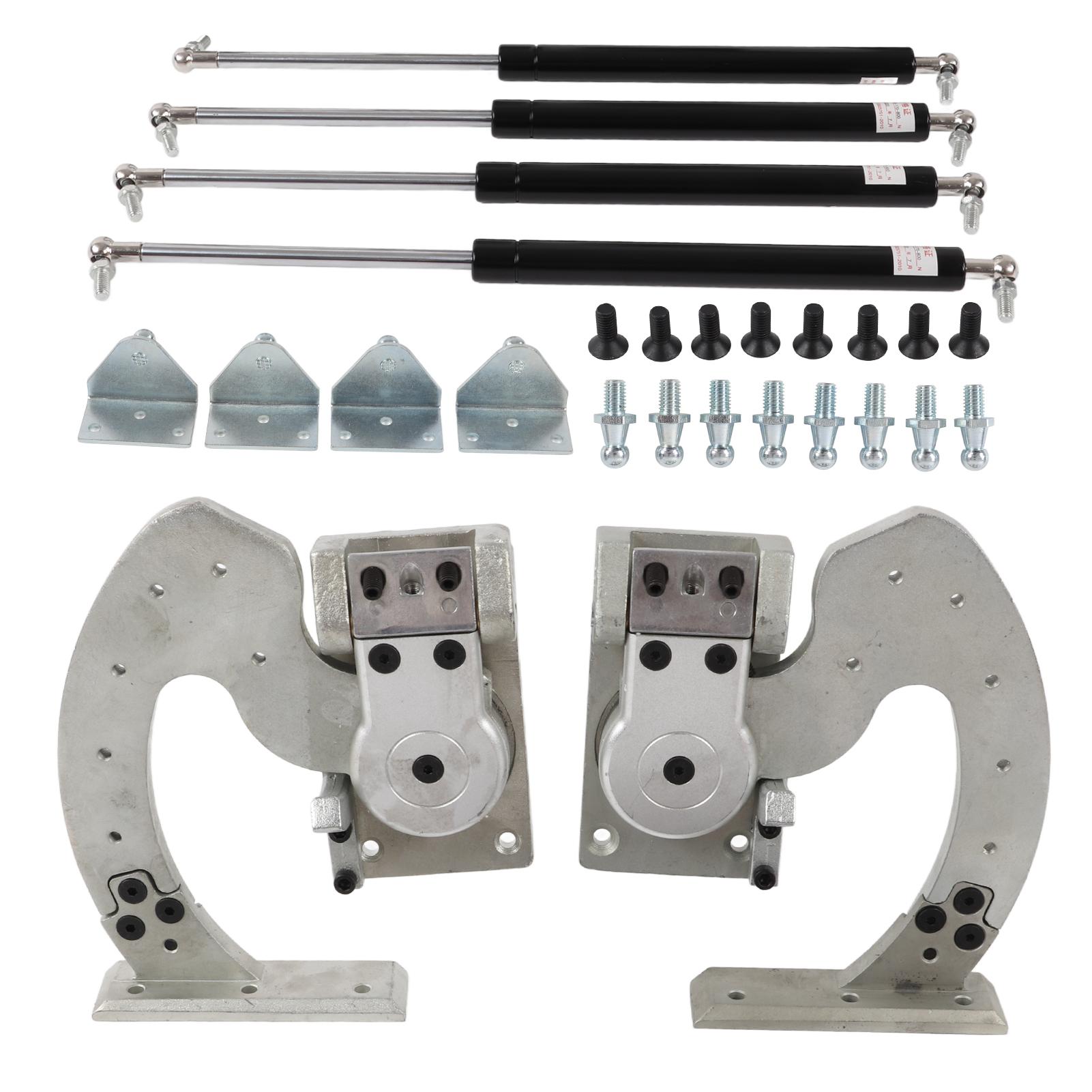 

Комплект вертикальных дверных петель 90 градусов для дверей-ножниц из нержавеющей стали для замены большинства автомобилей Ford