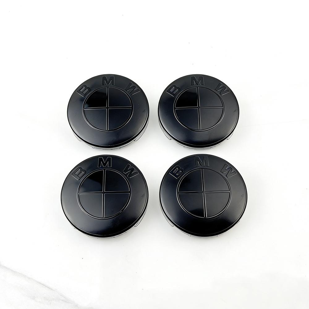 ta124Pcs 56mm 68mm Car Wheel Center Caps For BMW 1 2 3 4 5 6 7 Series E36 E39 E46 E60 E90 E90 G26 X3 X4 X5 X7 X6 G30 F15 G70 G08 G07