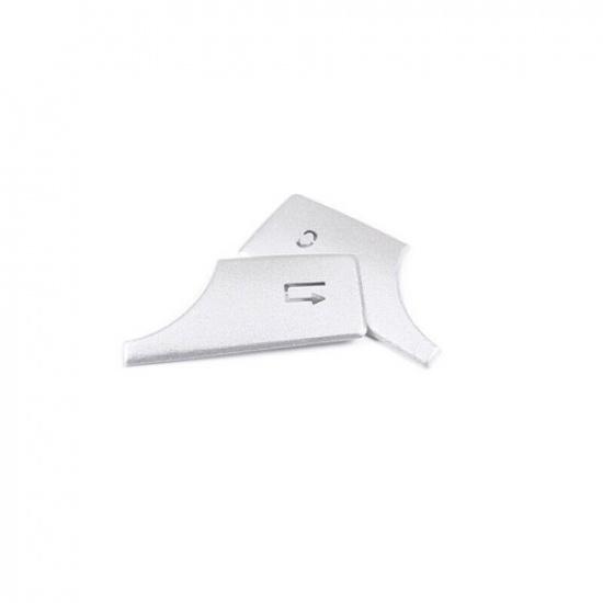Silver Aluminum 08-2014 For Benz C-Class Middle Console Multimedia Button Switch