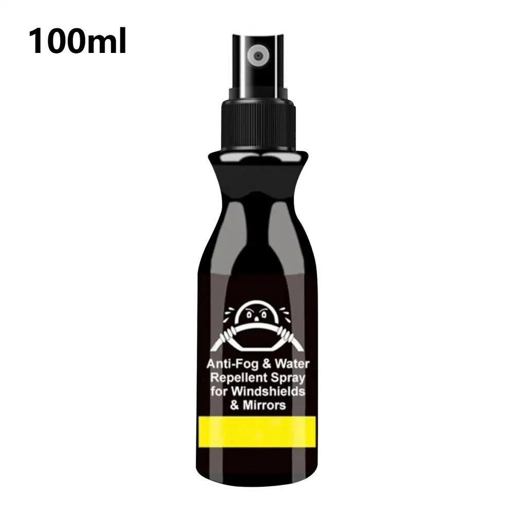 Cars Glass Anti-Rain Spray 100ml Water repellent Coating Agent Waterproof Rainproof Anti-fog Glass Cleaner Auto Windshield Clear 100ML