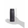 ZOJIRUSHI Water Bottle Stainless Steel Mug Bottle Direct Drinking Lightweight Cold Insulation Warm 360ml Black SM-NA36-BA