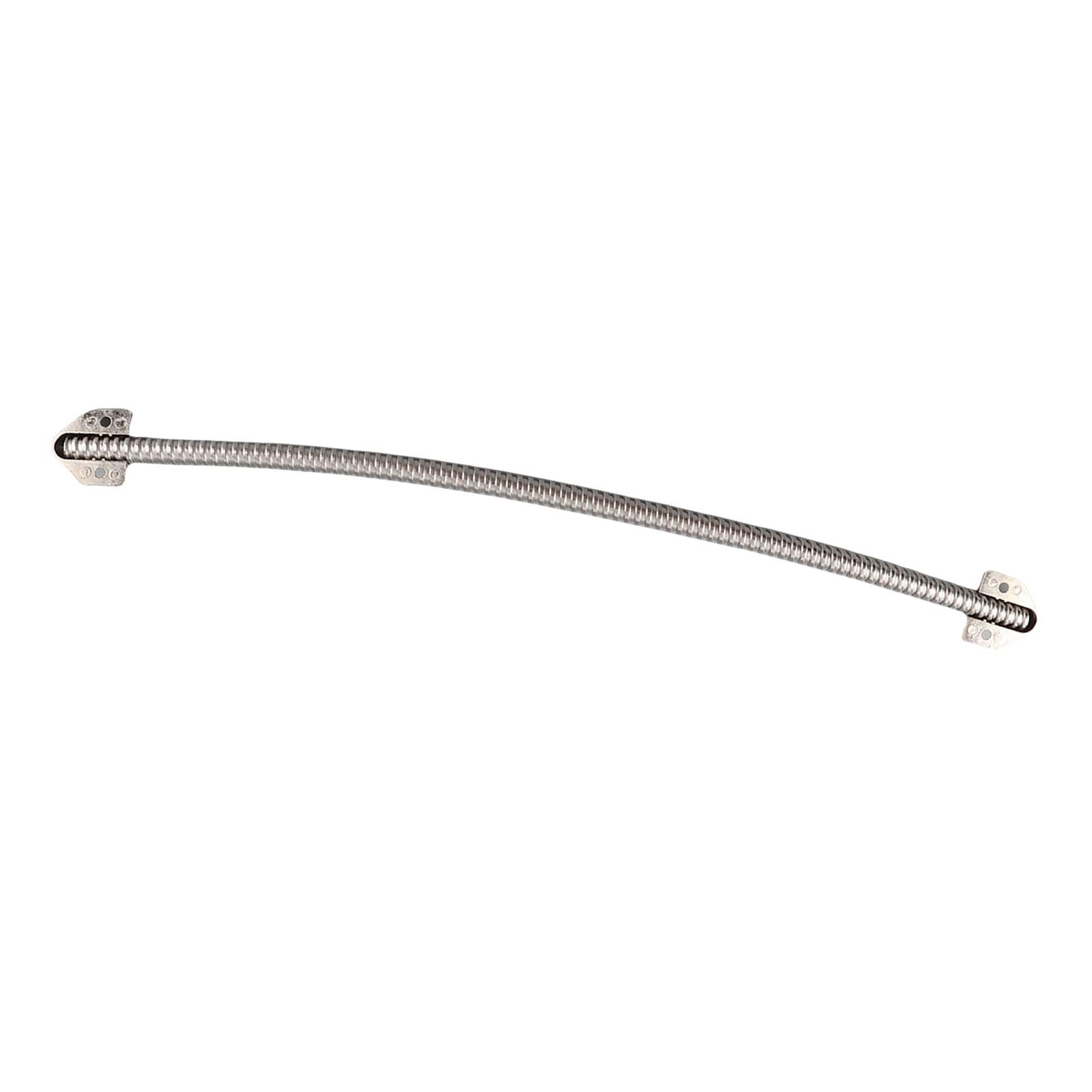 Exposed Mounting Sleeve Door Loop Stainless Steel Door Loop Exposed Mounting Access Control Cable Line Protector белый
