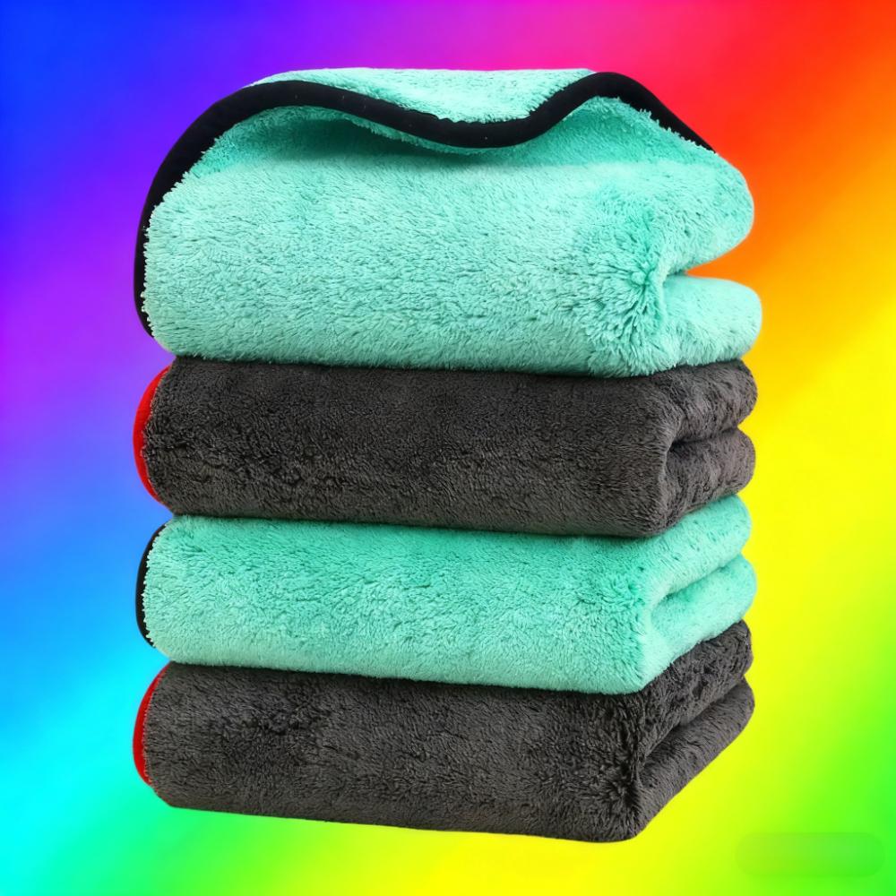 Autowaschtuch, hochwertiges saugfähiges Autotuch, Innenreinigungstuch, Reinigungstuch, weiches und fusselfreies Mehrzwecktuch