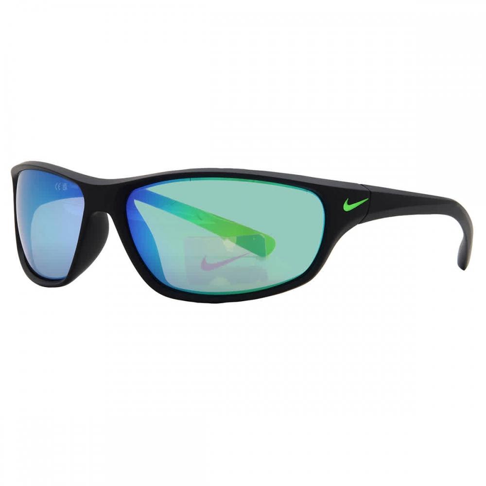 Nike Green Mirror Wrap Men S SunglaSSeS Nike Rabid Fq4765 003 63 Multi