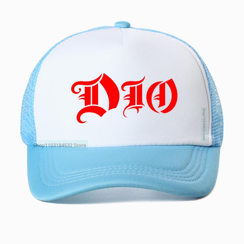 Dio Ronnie James Dio Heavy Metal Band Baseball Cap Men Essential Hipster Casual Summer Adjustable Mesh Breathable Hat