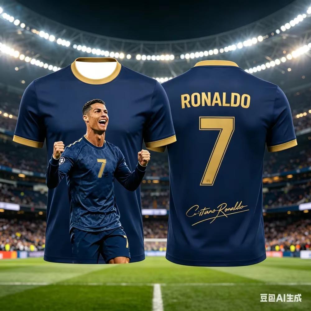 Messi Ronaldo 2026 Retire Memorial Tee Argentina Portugal Star Combined Design Football Fan Souvenir Sports Jersey T‑Shirt