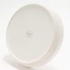 MIKASA Curry and Pasta Plate, Weekend, White, Diameter 23cm X Height 3.8cm, 450ml Capacity, Microwave, Dishwasher, and Oven Safe, T-789414