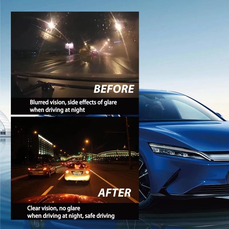 Windshield Coating Agent Antifogging and Rainproofing Agent for Automobile Glass Cleaning Defogging and Waterproof Spray Gadget