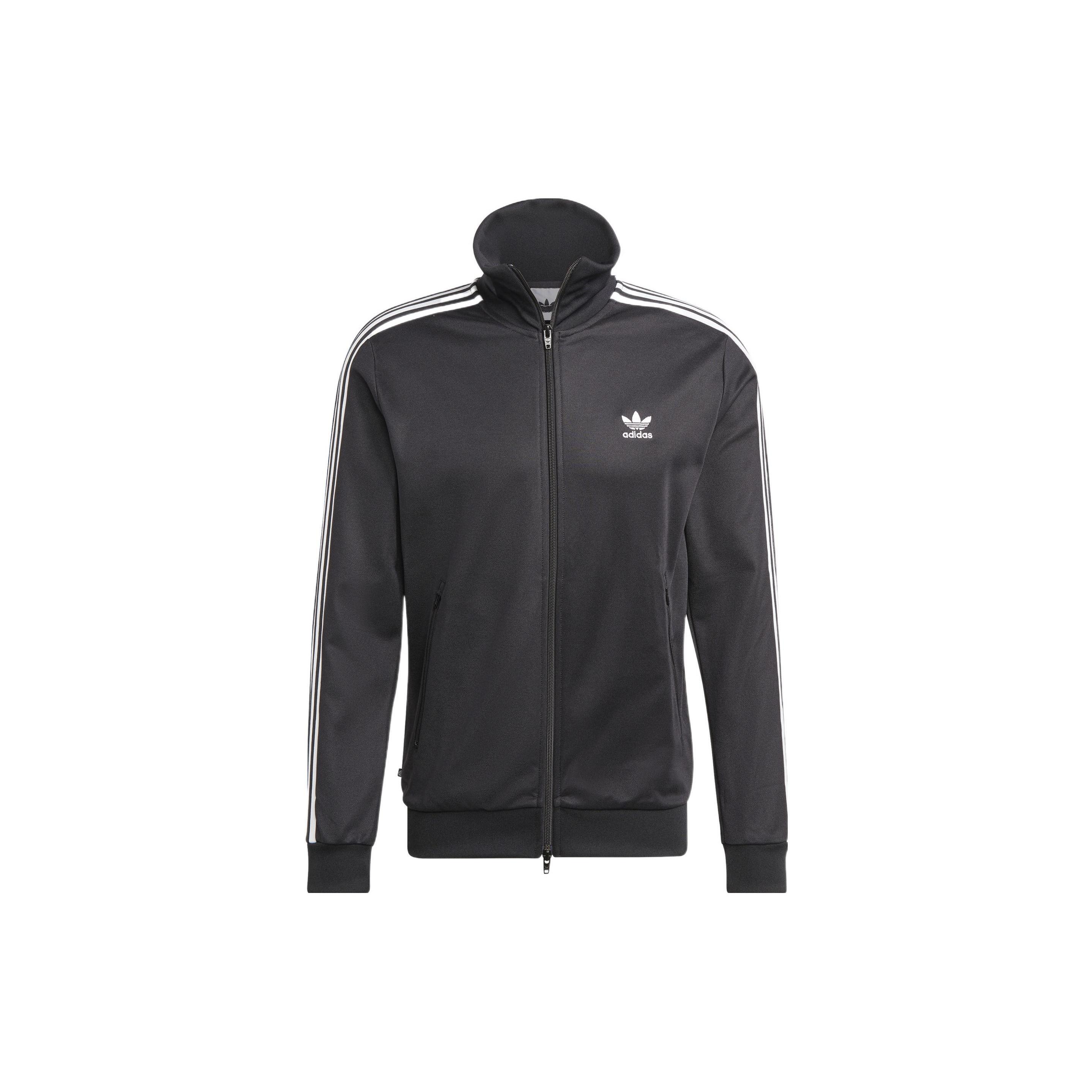 adidas originals Adicolor Classics Beckenbauer Track Jacket Asia Sizing  Black  Men s IA4778 M