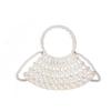 Summer 2026 Pearl Beaded Hollow Mini Crossbody Handbag for Women